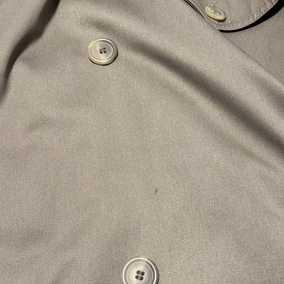 Stratojak Men’s Zipout Liner Trench Coat Size 46 X Long - Picture 10 of 12